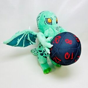 Cthulhu Lovecraft 12 Sided Die Plush Stuffed Toy Goth Emo Cryptid No Tag‎ HTF